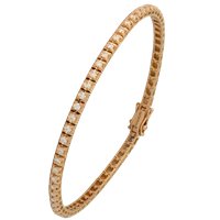 Bracciale Namuri TENNIS V in Oro rosa Diamante BR01-150V/R